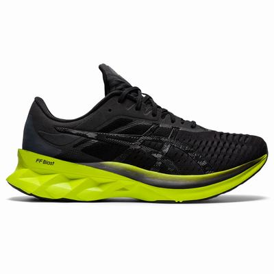 Férfi Asics Novablast Futócipő AS9358246 Fekete/Világos Zöld